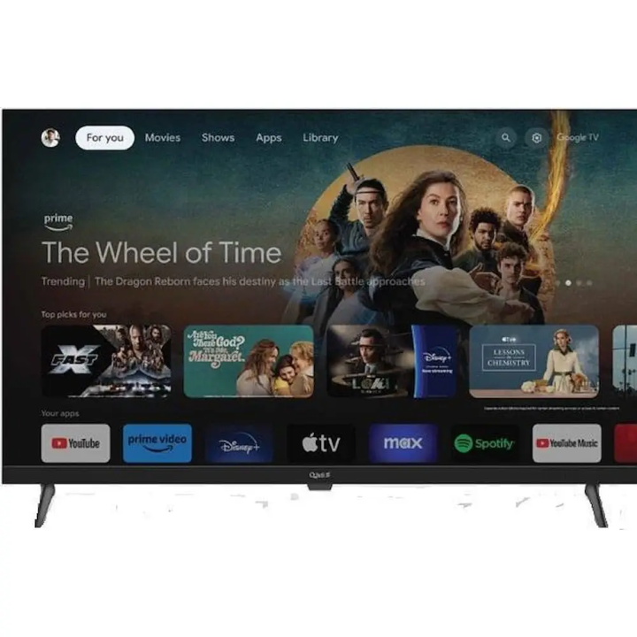 TV QBELL 32" SMART-TV GOOGLE TV FULL HD