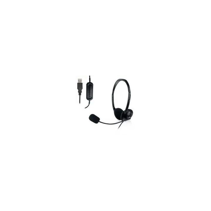 Cuffie USB con microfono per PC SOHO