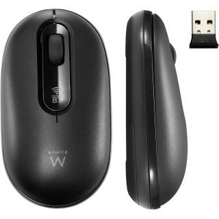 Mouse Wireless 2.4Ghz e Bluetooth EW3241
