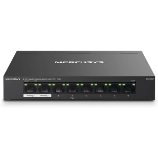 SWITCH MERCUSYS 8 PORTE CON 7 PORTE POE+ MS108GP